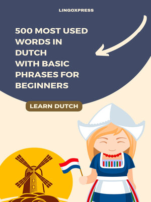 cover image of 500 Most Used Words in Dutch With Basic Phrases for Beginners